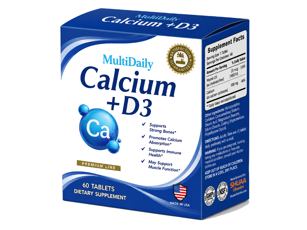 MultiDaily Calcium + D3